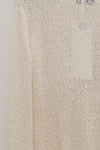 SWAYING/KNIT floating line detail bottoming shirt SW24SS1T53 white